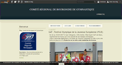 Desktop Screenshot of bourgogne-ffgym.fr